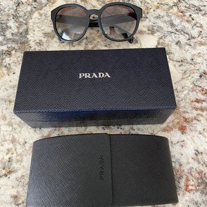 Prada Sunglasses With Sunglass Case+Original Box